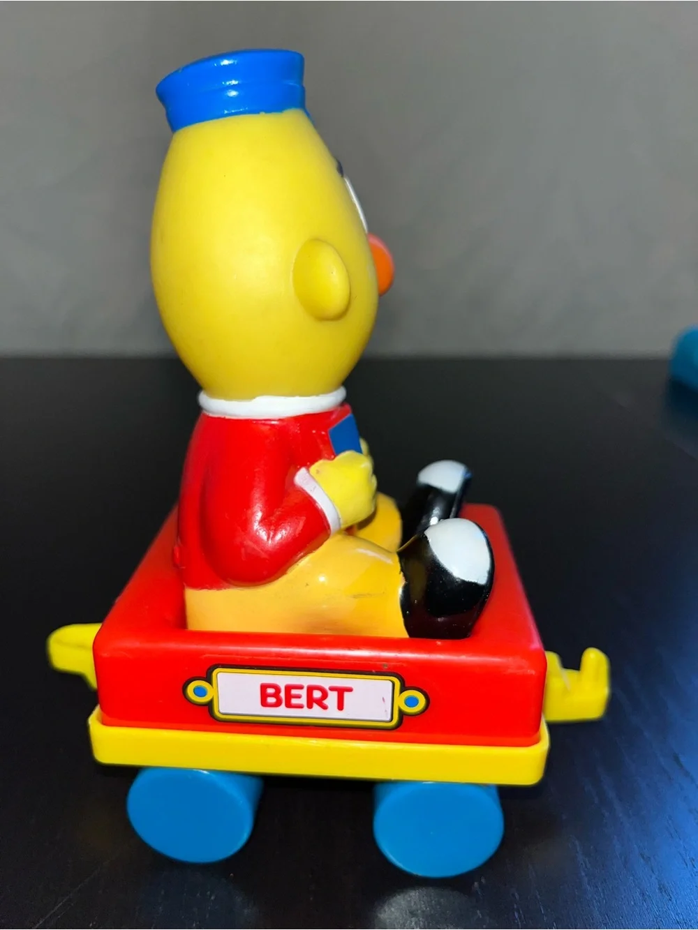 Vintage ILLCO SESAME STREET Big Bird's Wind-Up Train Replacement Piece - BERT
